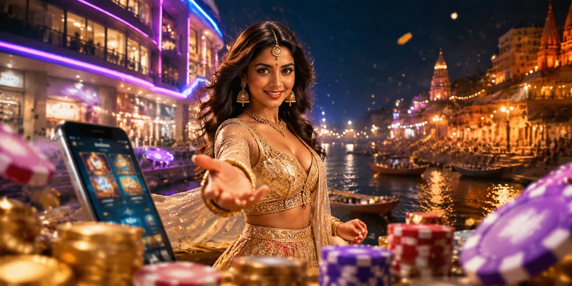 Player enjoying casino experience in Varanasi